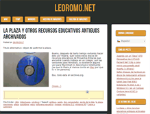 Tablet Screenshot of leoromo.net